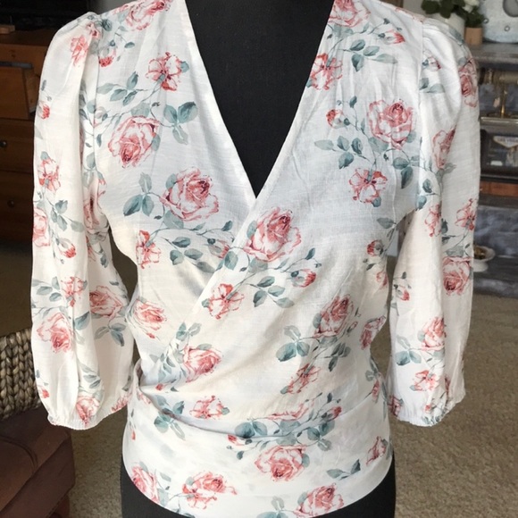 NWT | Chicwish Floral Top - Picture 14 of 15